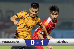 Kết quả Thanh Hóa 0-1 Hồng Lĩnh Hà Tĩnh: Thua đúng phút bù giờ
